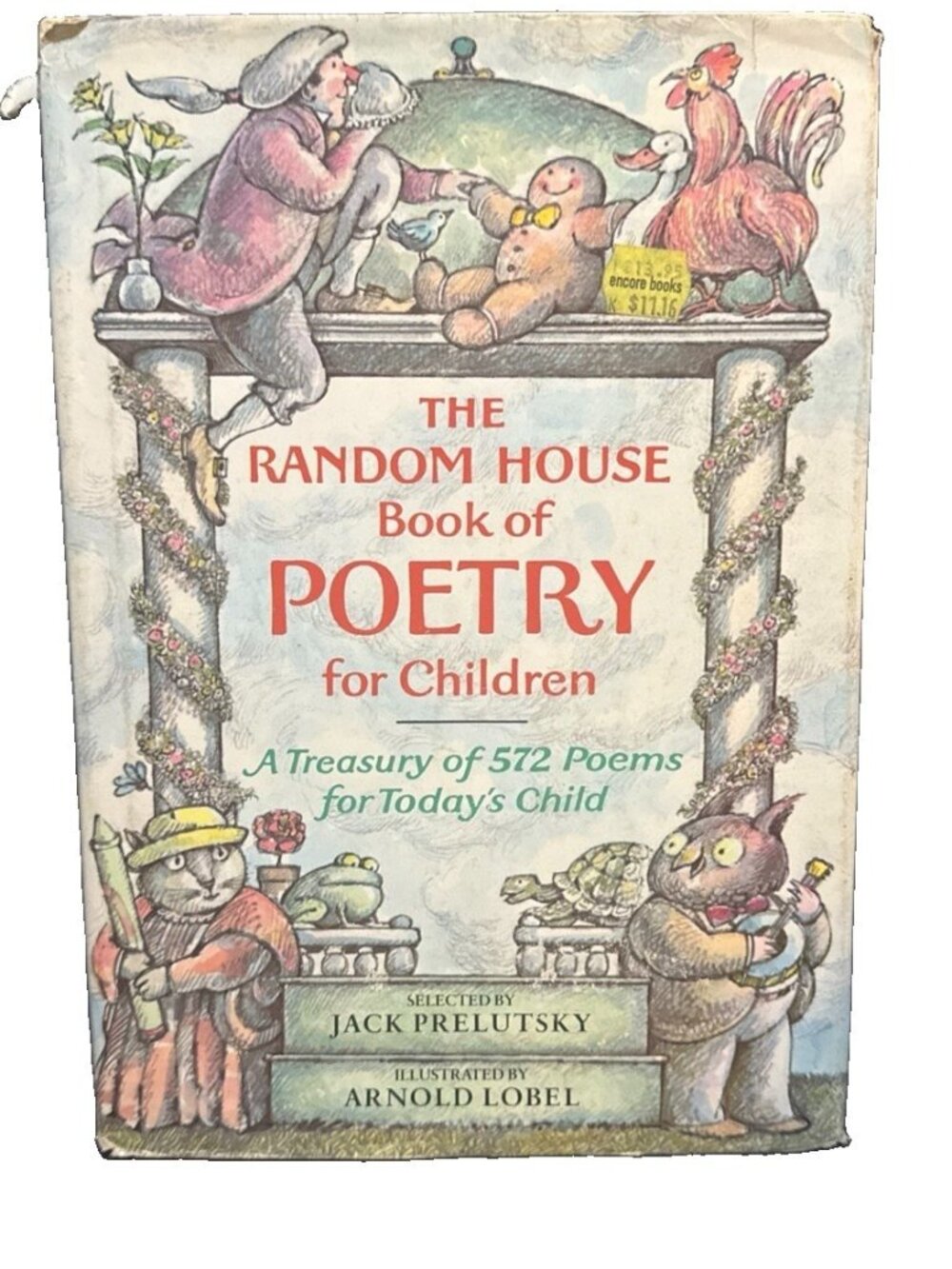 Random House Book of Poetry for Children Jack Prelutsky Arnold Lobel 1983 Vtg